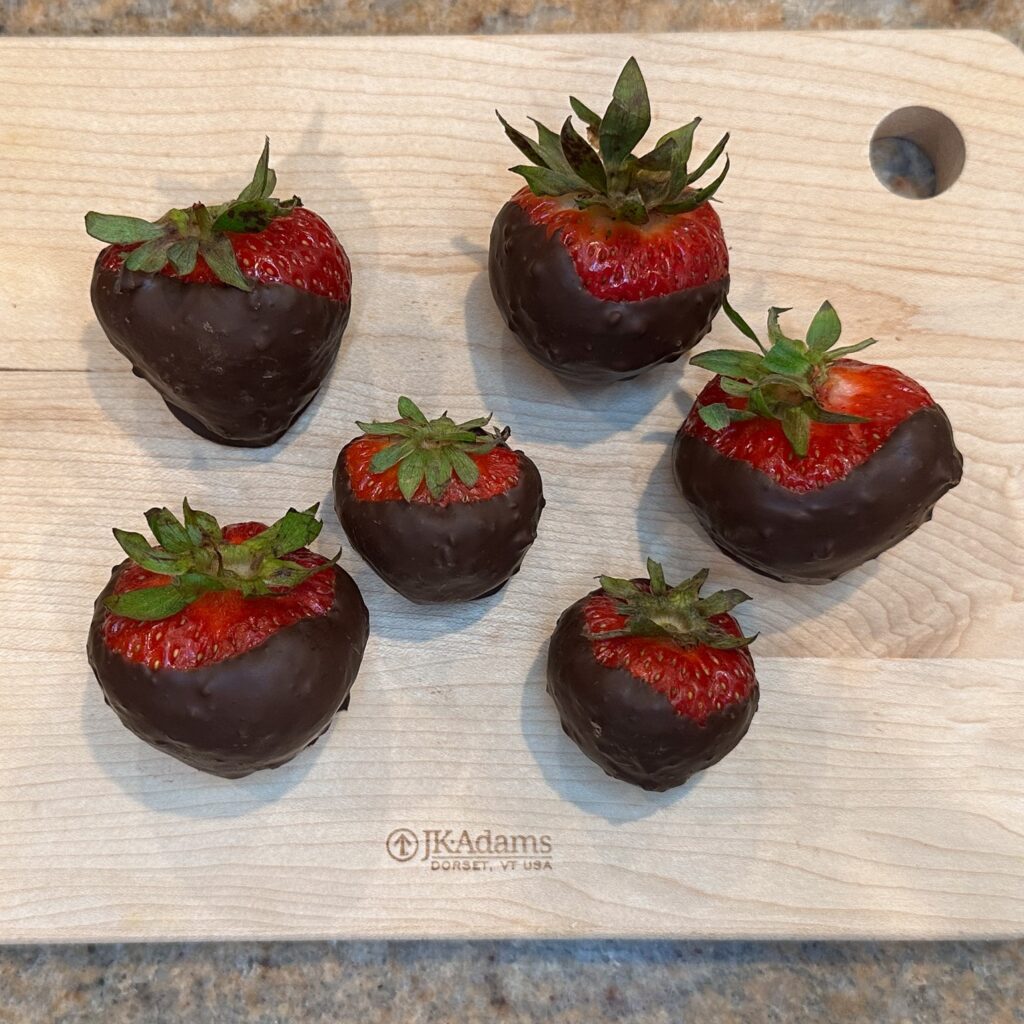 Dark Chocolate Covered Strawberries